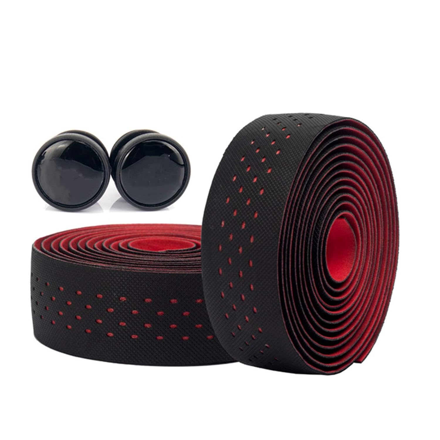 Handlebar Tape Road Bike Handlebar Tape Bike Accessories Cycling Soft PU EVA Anti-Slip Bicycle Bar Tape Bycicle Accessories(Pink)