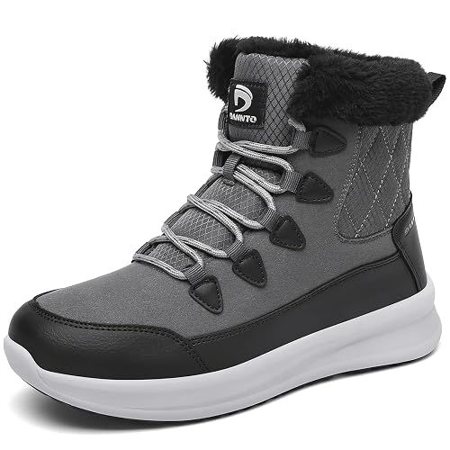 Dannto Womens Winter Snow Boots Warm Fur