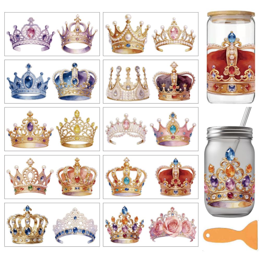 Papier de verre UV DTF autocollant PVC 24x11cm pour tasses en verre et bois rose