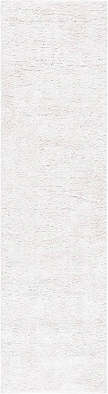 SAFAVIEH Rumi Shag Collection Area Rug - 5' x 7'6", Ivory & Light Beige, 1.7-inch Thick, Ideal for The Living Room, Bedroom, Dining Room (RMS124A-5)