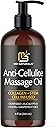 Firming Body Massage Oil with Collagen & Stem Cell – Helps Smooth The Appearance of Cellulite & Improve Skin Texture – Refreshing Aromatherapy Body Oil for Legs & Full Body – 8 Fl Oz by M3