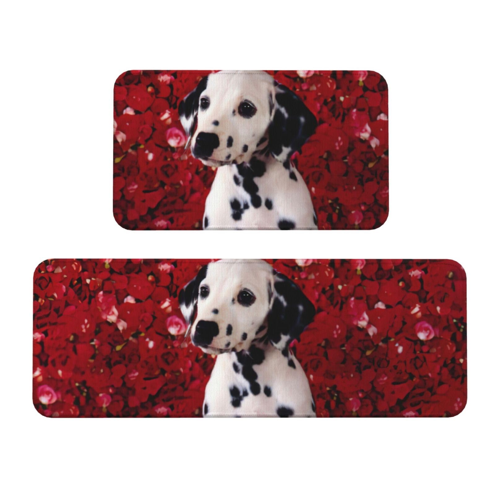 Tapis de cuisine dalmatien EdWal : l'élégance antidérapante et imperméable pour votre intérieur
