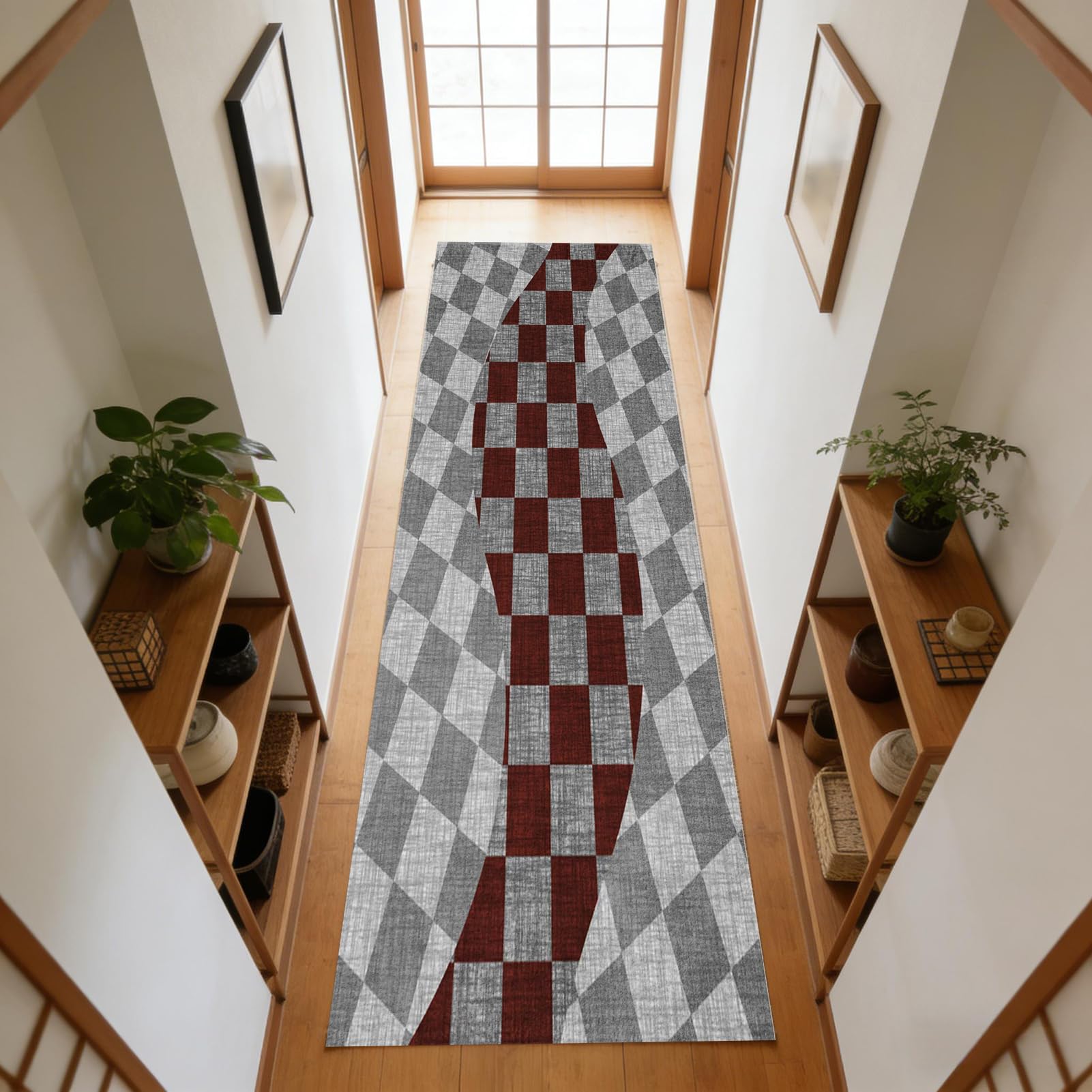 Tapis de Couloir Long, Tapis pour Cuisine Devant évier 50 x 350 cm