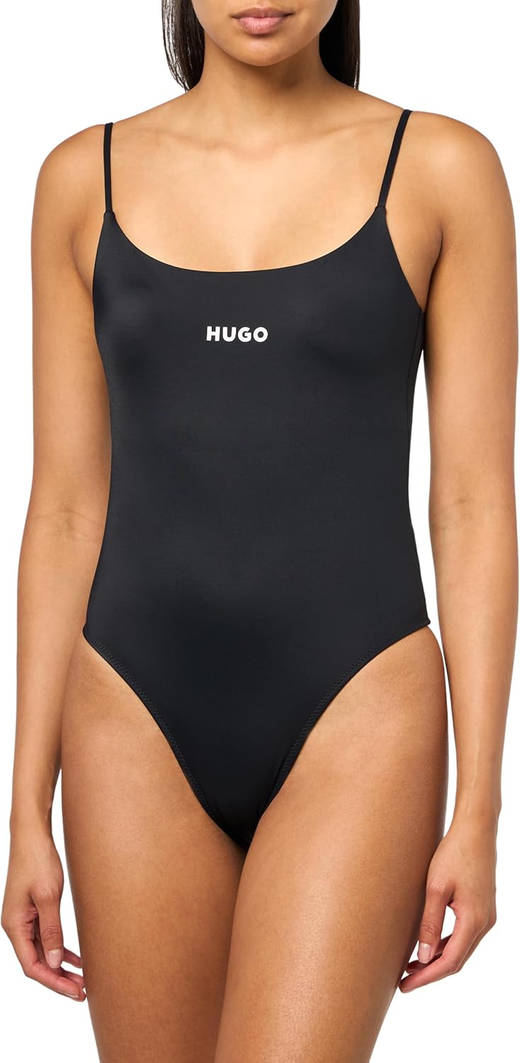 HUGO Women's Pure Small Logo Swimsuit