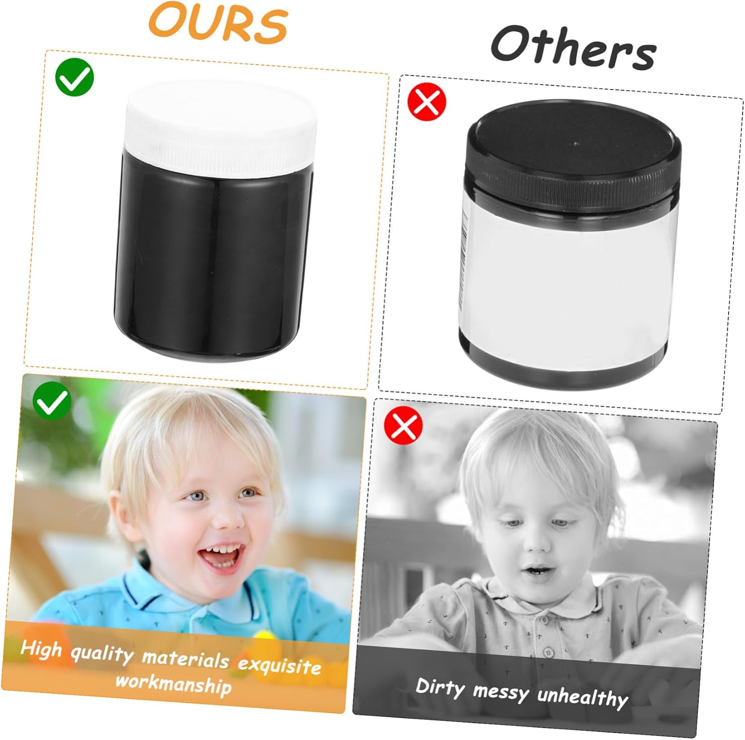 300ml Water Based Printing Ink Black Color Paste for Printmaking and DIY Painting Lightweight Portable Rubbing Paint Pigment Suitable for Beginners and Teachers