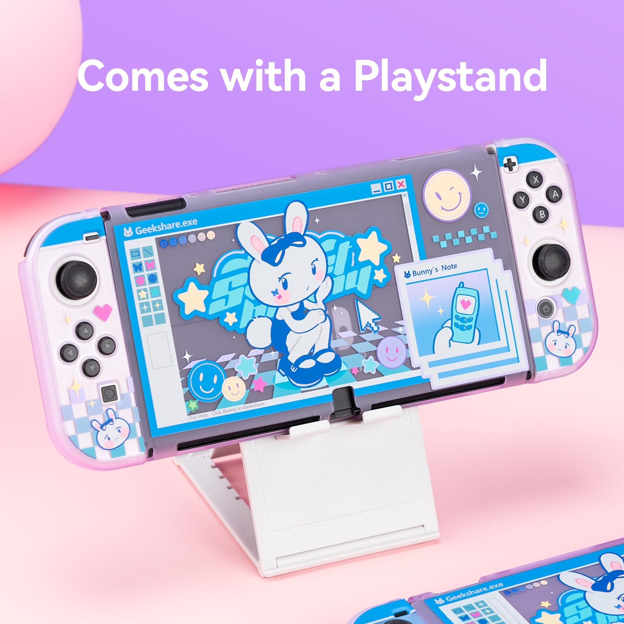 Amazon.com: GeekShare Cute Protective Case for Nintendo Switch