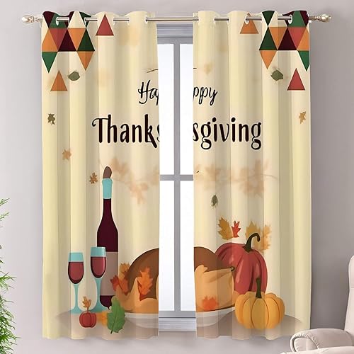 Vista 135 de Shrahala Ethnic Geometric Tribal Kitchen Valances Half Window Curtain, Native American Navajo Tribal Design Print Kitchen Valance for Window Ink