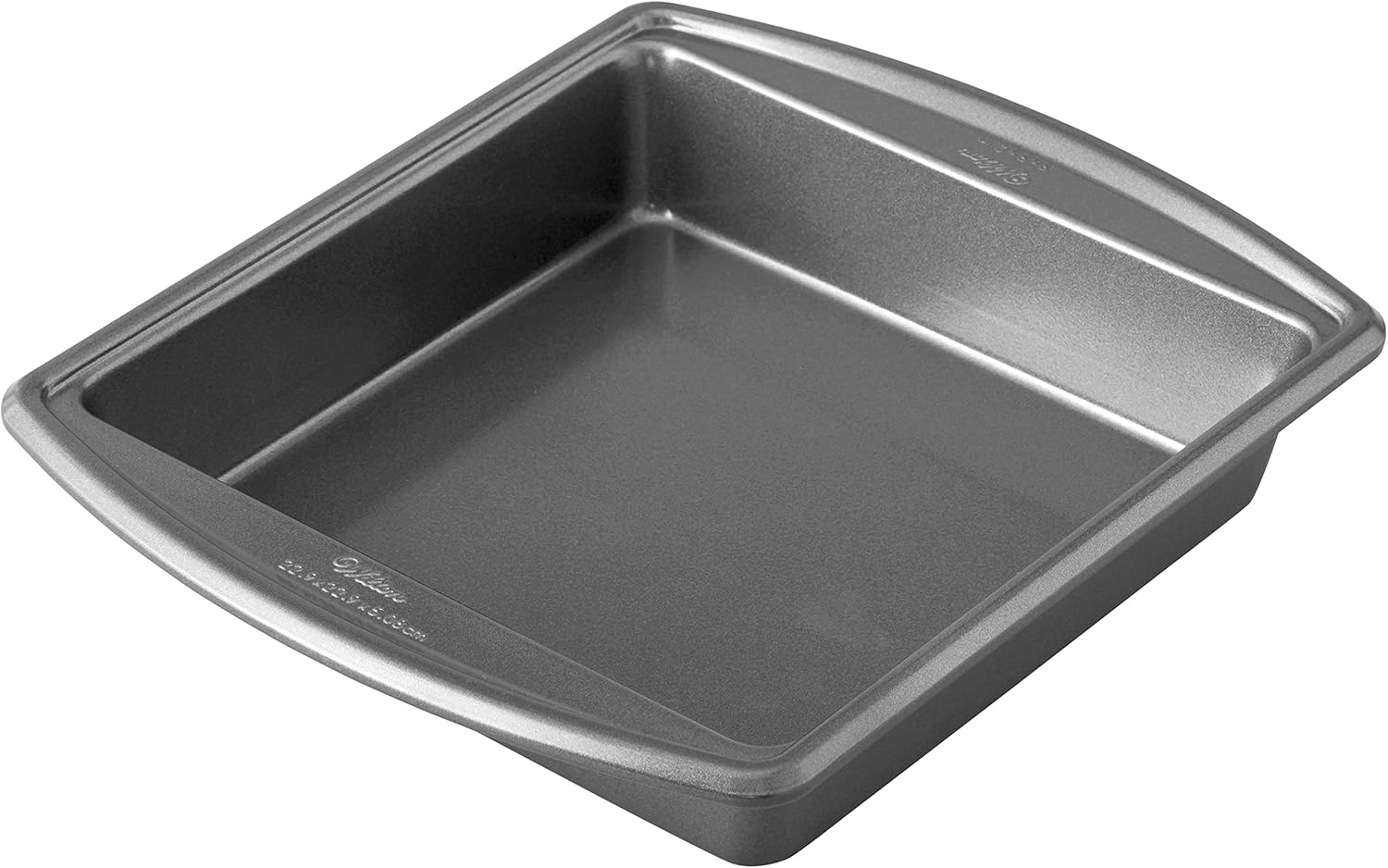 Wilton Advance Select Premium Non-Stick Square Cake Pan, 9 x 9-Inch, Steel, Silver