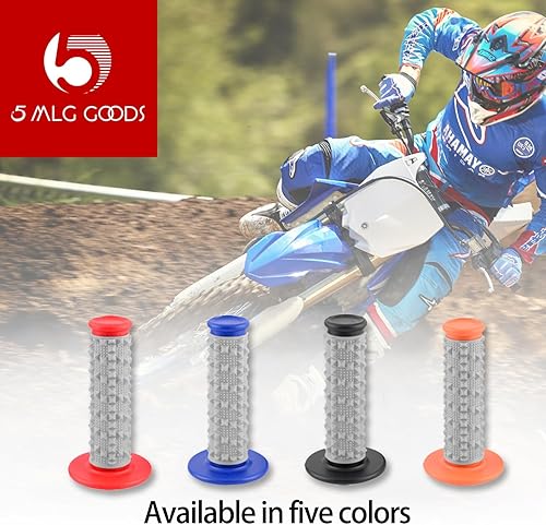 Miniatura 2 de 5MLgoods - Empuñaduras de goma universales 78 para manillar de motocicleta, ATV, accesorios para deportes de potencia