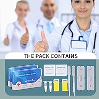 Vista 3 de H. Pylori, Kit de detección de Helicobacter Pylori de 2 pruebas, 10-15 minutos de prueba rápida en casa, El resultado es altamente preciso, Fácil
