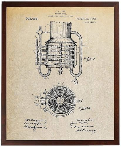 Whisky Still Patent Print Bar Decor Making Whisky Poster Whisky Art Print Licor Spirits Bebidas Arte de pared TDP1077