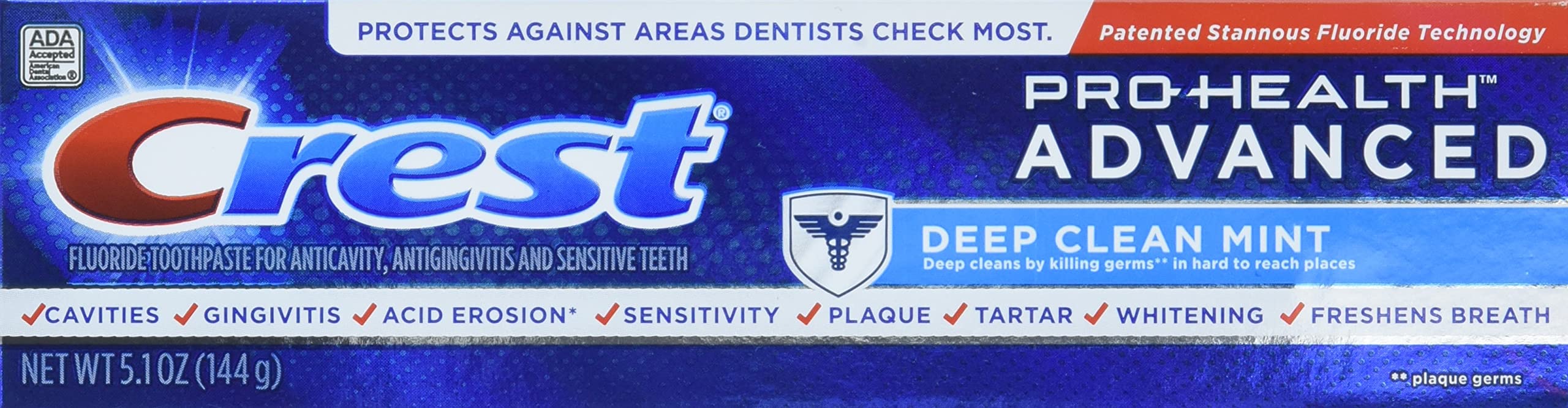 Amazon.com : Crest Pro Health Advanced Deep Clean Mint Toothpaste