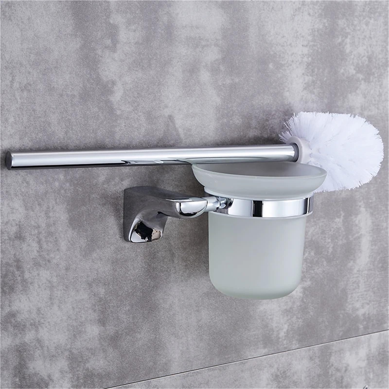 Barras de Apoyo para baños Herrajes de baño Toallero Cromado Portarrollos de Papel higiénico Jabonera Toallero Accesorios de baño(2)