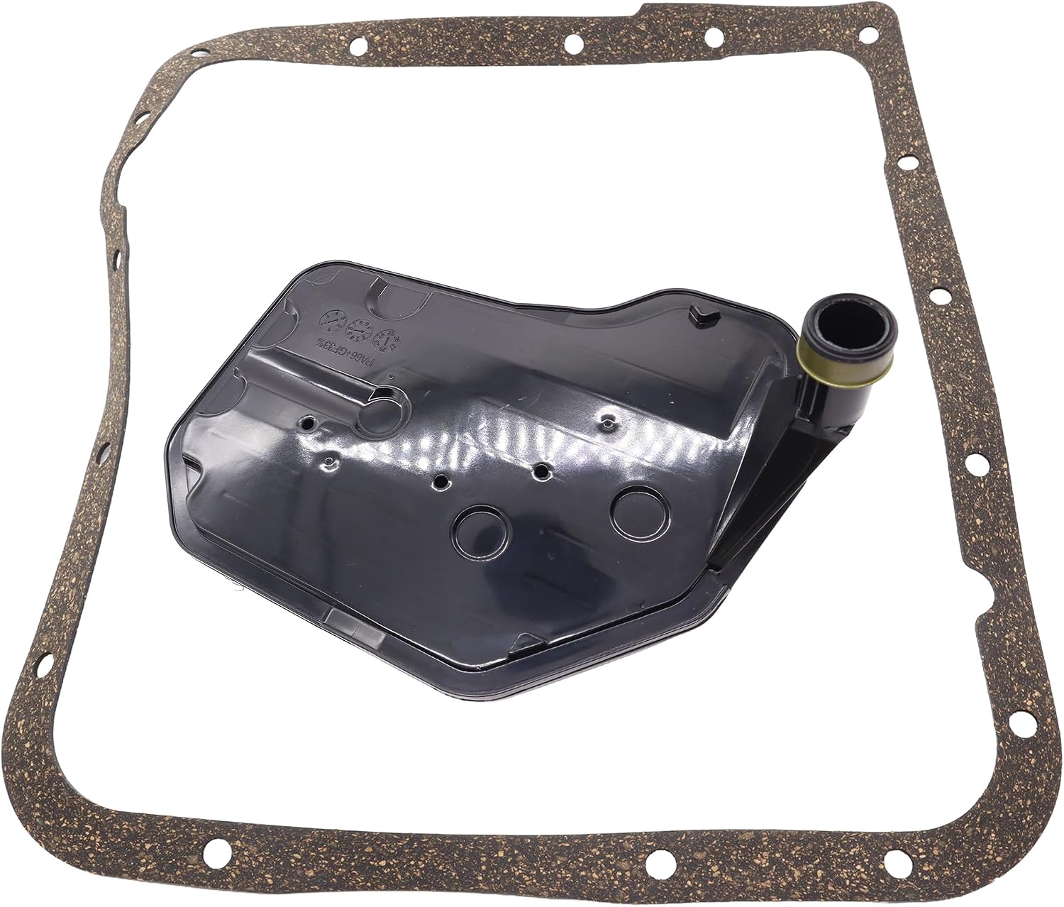 4L60E 4L65E 4L70E Automatic Transmission Filter Oil Pan Gasket Kit Compatible with Chevy GMC Silverado 1500 Tahoe Savana Sierra Yukon Cadillac Buick Hummer H2 Oldsmobile Pontiac # 24208576