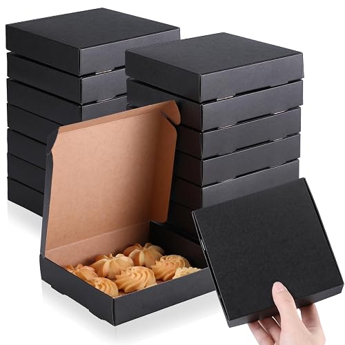 Roshtia Mini Pizza Boxes 5.25 x 5.25 Black