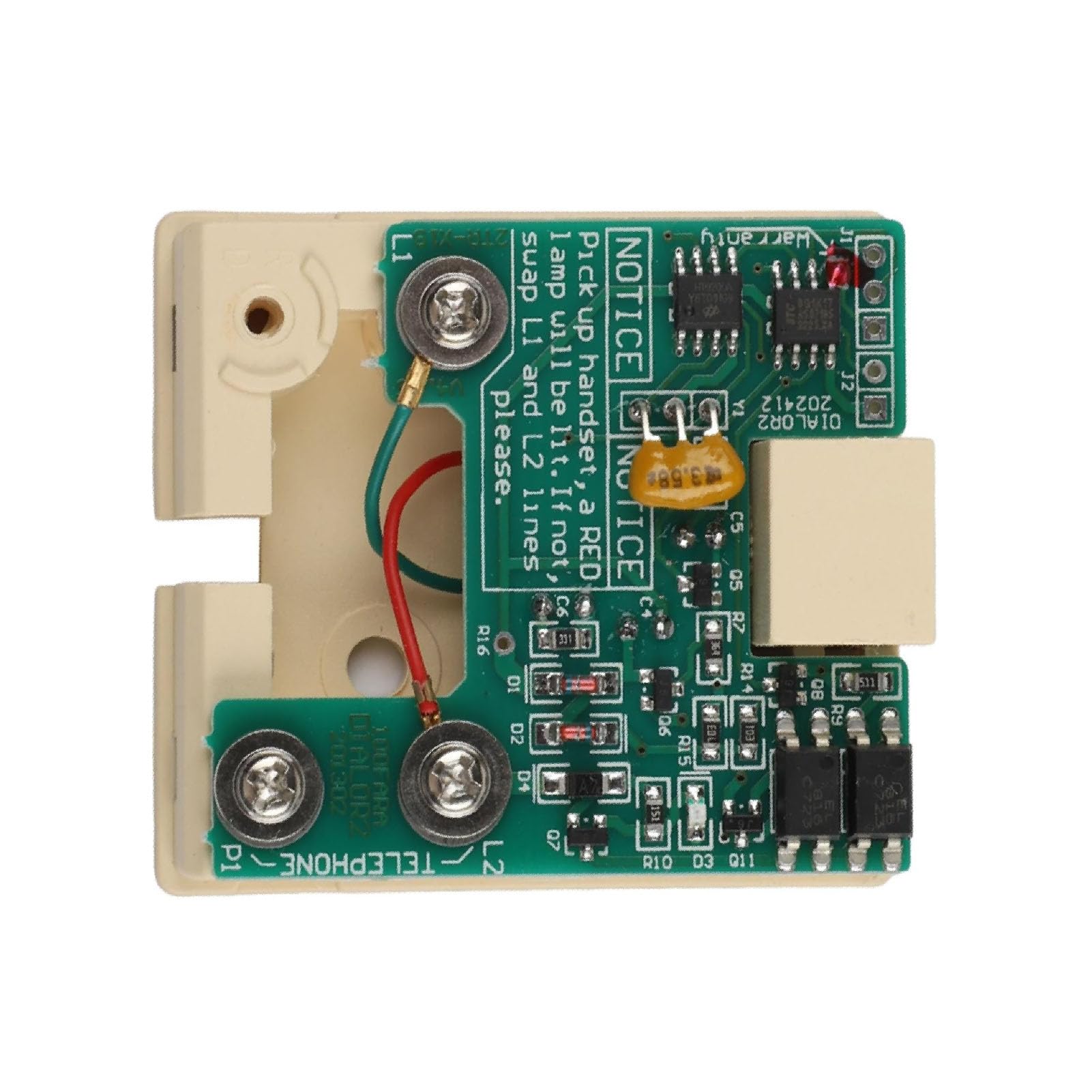 Convertidor de Pulso a DTMF, Adaptador de Teléfono Telefónico