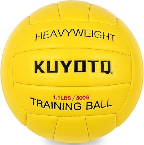 Miniatura 9 de 1.1lbs/500g Weighted Heavy Volleyball For Setters Serve Trainer Setter Weighted Volleyball Training Equipment Size 5 Thickened Surface Soft Leather