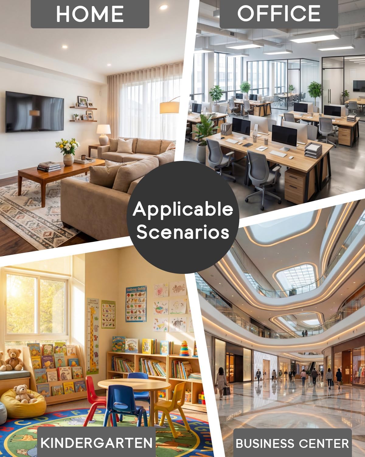 Floor Transition Strip, 16.4ft PVC Carpet Edge Trim Strip, Carpet Binding & Edge Binding, Threshold Strips for Carpet, Laminate Floors, Suitable for Home,School, Commercial (Grey, 16.4ft)