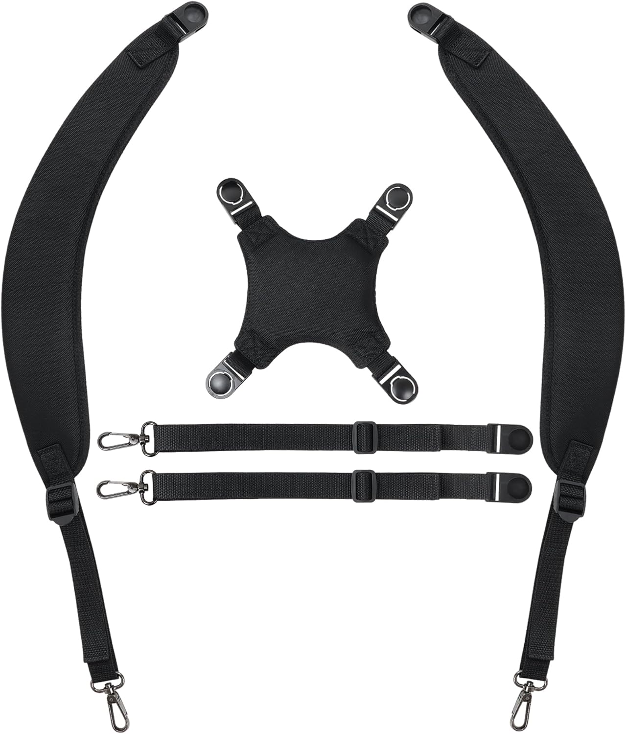 Golf Bag Strap Replacement Comfort Double Shoulder Adjustable Strap Padded Golf Carrying Bag Strap