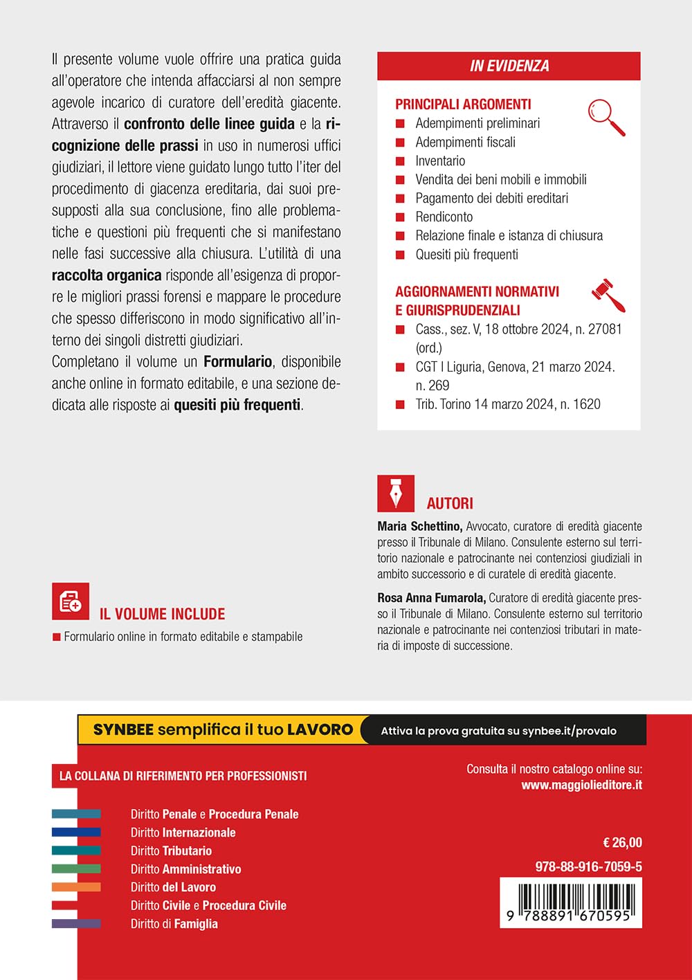 Come gestire l'eredità giacente. Linee guida a confronto e formulario. Con espansione online