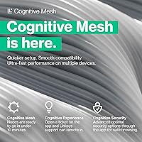 Vista 5 de Linksys Sistema Velop Pro 7 WiFi Mesh Dos enrutadores cognitivos de triple banda de malla con velocidades de más de 10 Gbps Cobertura para todo