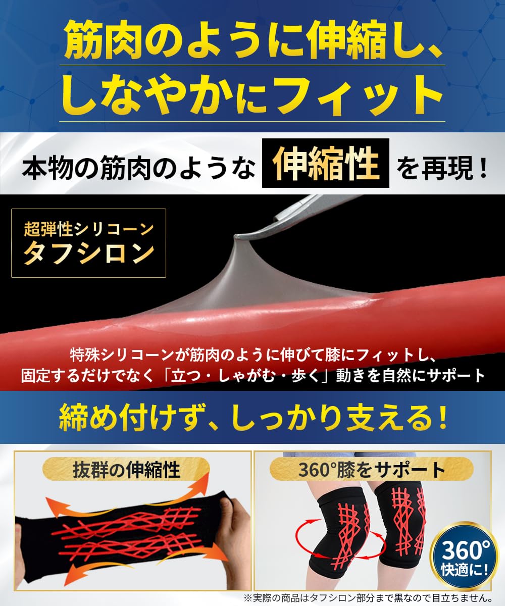 Amazon.co.jp: 【レミントン】膝サポーターLサイズ 1枚入り 片ひざ分