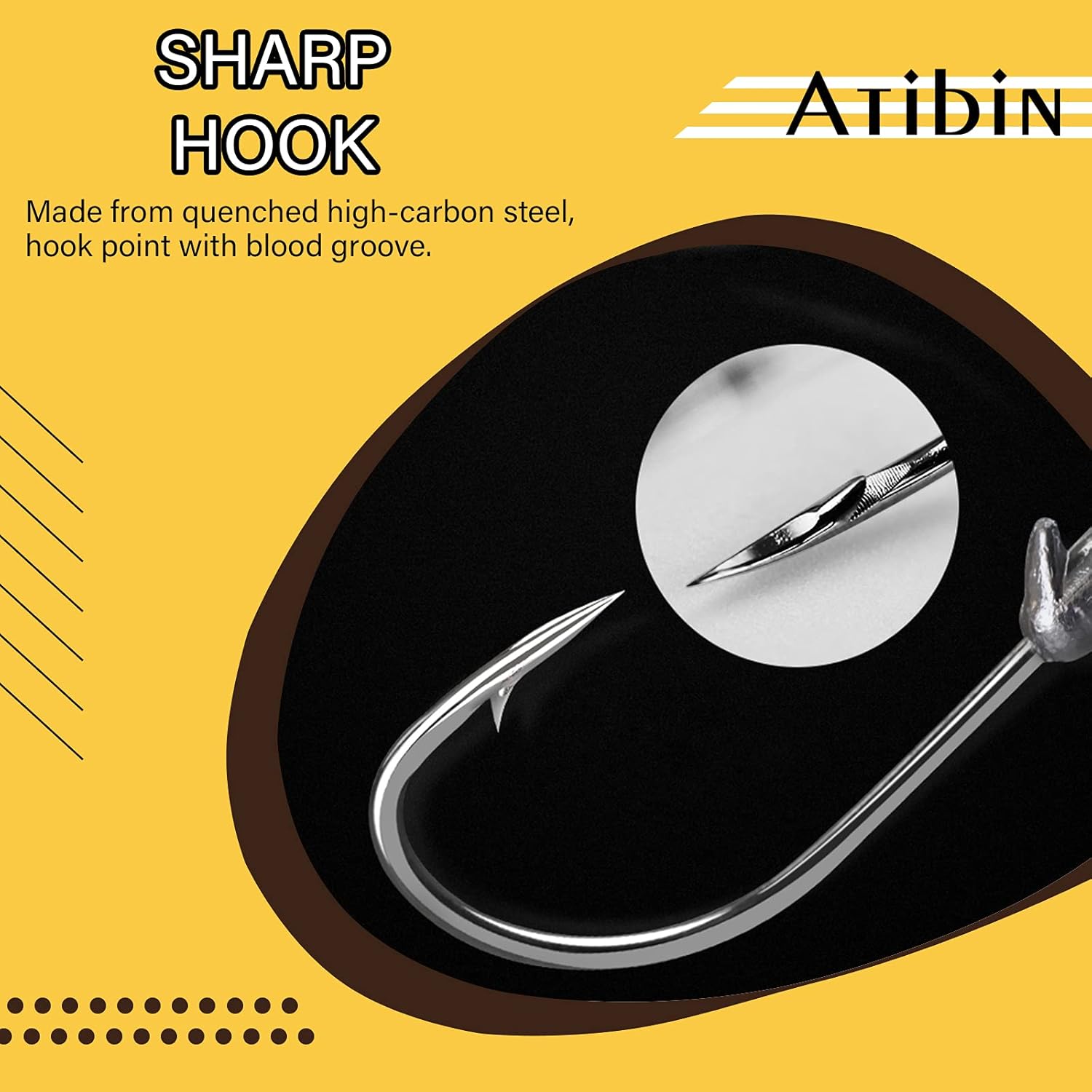 Atibin Barb Saltwater Jig Head Hook Bass Freshwater Jigs Hook Lead Round Ball Fishing Jig Lead Tackle Sharp : Sports & Outdoors