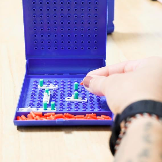 Sea Battle Game | 2 Player Strategy Board Game, Fun Interactive Travel Game, Sink the Battle and War Ships, For Children and Adults