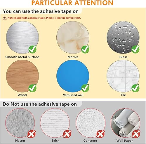 Miniatura 3 de 2 unidades de soporte de pared adhesivo para cámara interior (1ª generación y 2ª generación), dos formas de fácil instalación con cinta fuerte