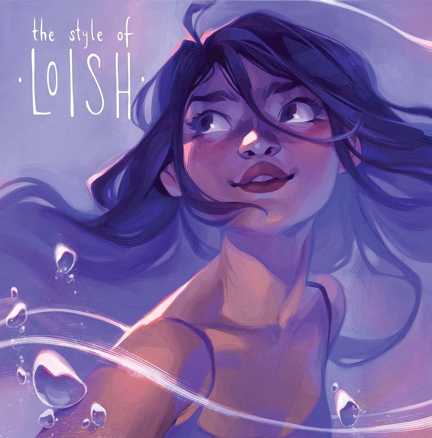The Style of Loish livre tutoriels dessin et techniques de couleur