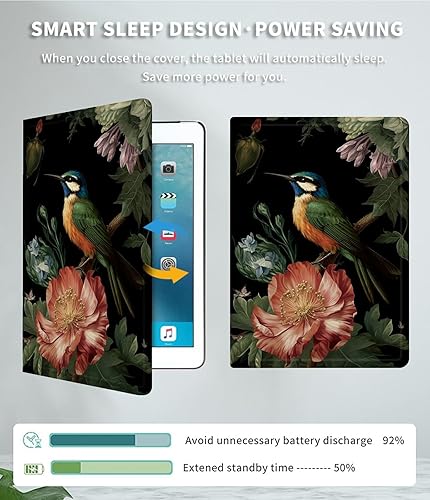 Miniatura 5 de Funda para Kindle de 6 pulgadas (11. generación, versión 20242022) delgada de piel sintética, ajustable, multiángulo, Smart Shell con función de