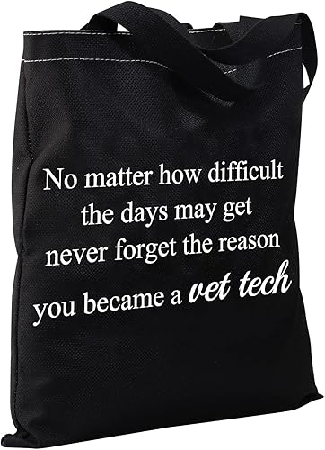 Miniatura 3 de CMNIM Vet Tech Tote Bag - Apreciación de regalos para estudiantes y veterinarios