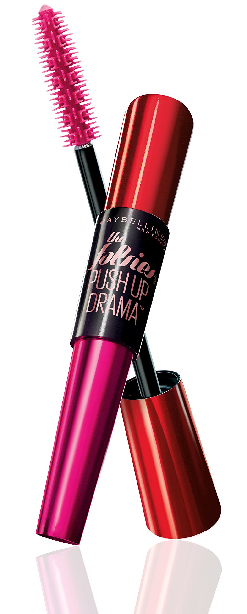 MAYBELLINEThe Falsies Push Up Drama Washable Mascara, Blackest Black, 0.33 fl. oz.