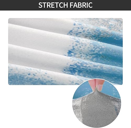 Miniatura 4 de Gibelle Juego de 12 fundas elásticas para sillas Parsons, universales, extraíbles y lavables, fundas protectoras para comedor, cocina, hotel y