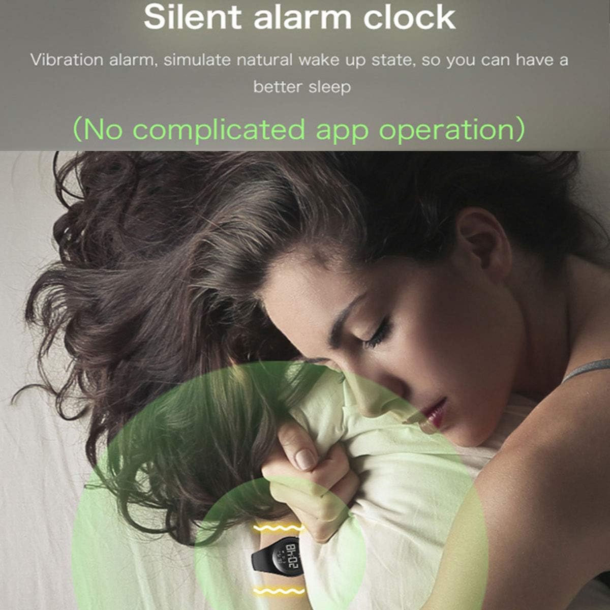 3D Non-Bluetooth Pedometer Watch Sport Wristband IP68 Swimming Water-resistant Fitness Tracker with Accurately Track Steps/Distance/Calorie/Clock/Timer for Walking Running Kids Men Women (Marrs Green) : Sports & Outdoors