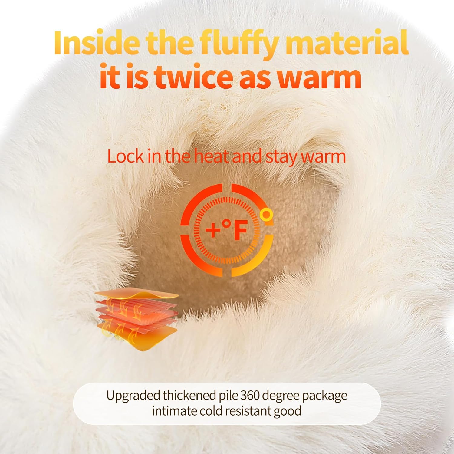 Uoidru Women's Snow Boots Anti-Slip Mid-calf Winter Boots for Womens Faux Fur Lined Winter Suede Snow Boots Womens Comfortable Fashion Boots - Image 3