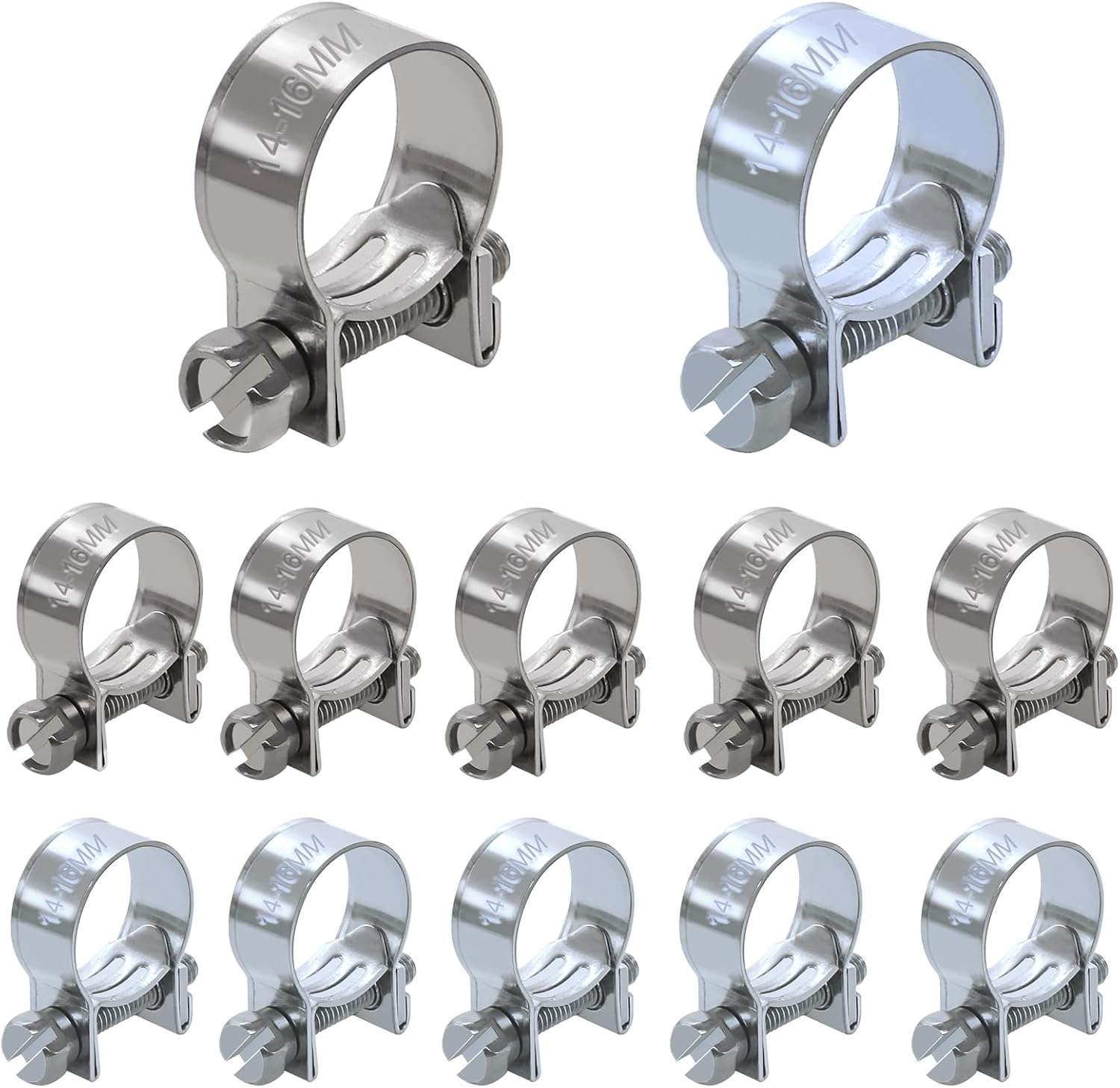 Tnisesm 12Pcs Replacement for 3/8" Fuel Injection Hose