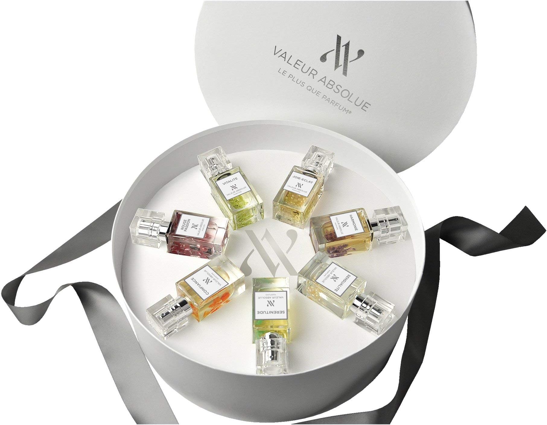 Valeur Absolue Hatbox Travel Size Gift Set | Uniquely Crafted Perfumes for Every Mood | Handmade in Southern France | 0.47 Fluid Ounces