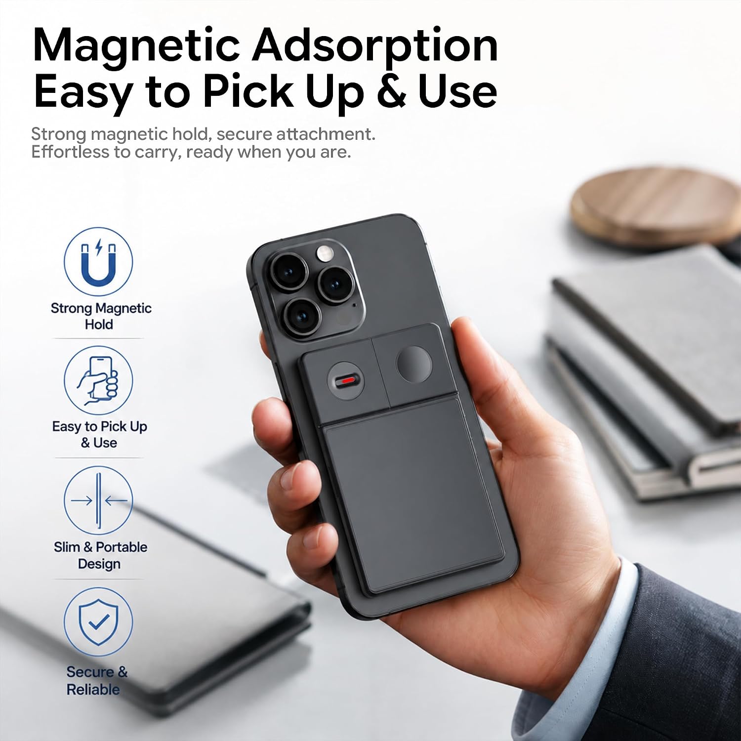 Note Pro GPT Voice Recorder, AI Voice Recorder with GPT Chat for Real Time Translation, Auto Transcription & Meeting Minutes, Mind Map, Noise Cancelling Bone Microphone, 64GB Ultra Light