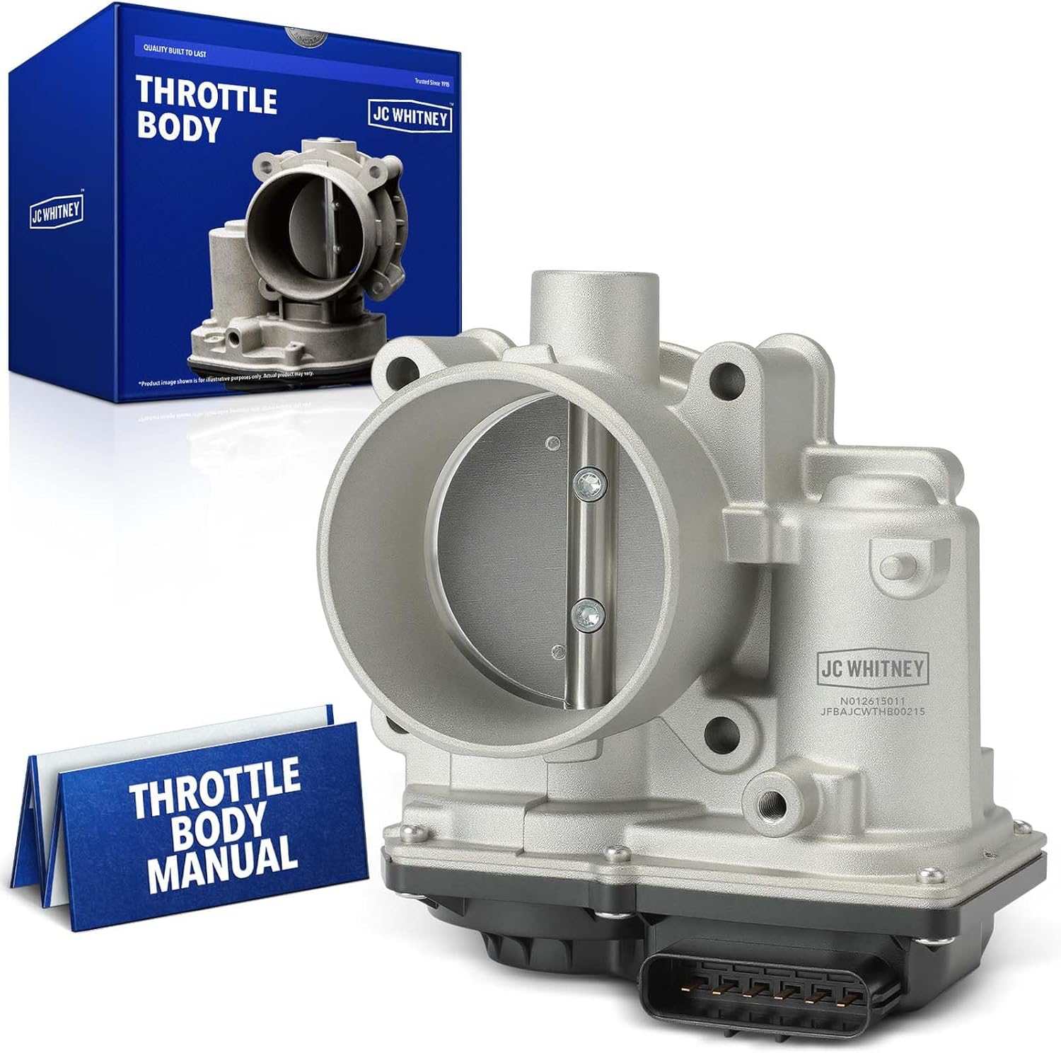 JC Whitney JFBAJCWTHB00215 Throttle Body - Compatible with Mazda 3 2014-2018, CX-5 2014-2017, 6 2014-2017, 3 Sport 2014-2018 - 2.5L