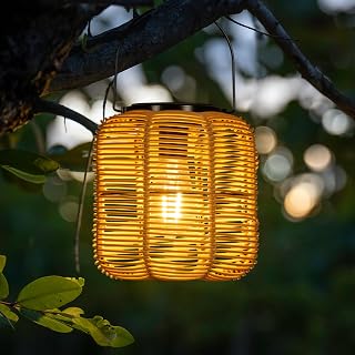 2PK Solar Lanterns Rattan