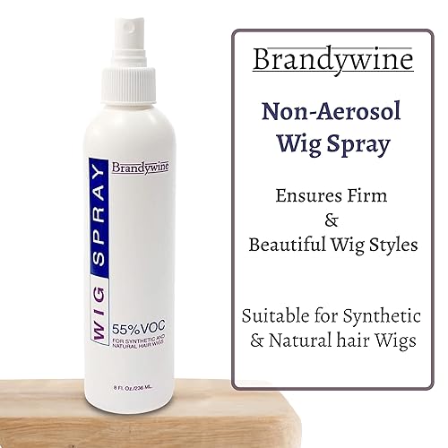 Miniatura 2 de Brandywine Spray de peluca sin aerosol para pelucas de cabello sintético y natural (paquete de 1)