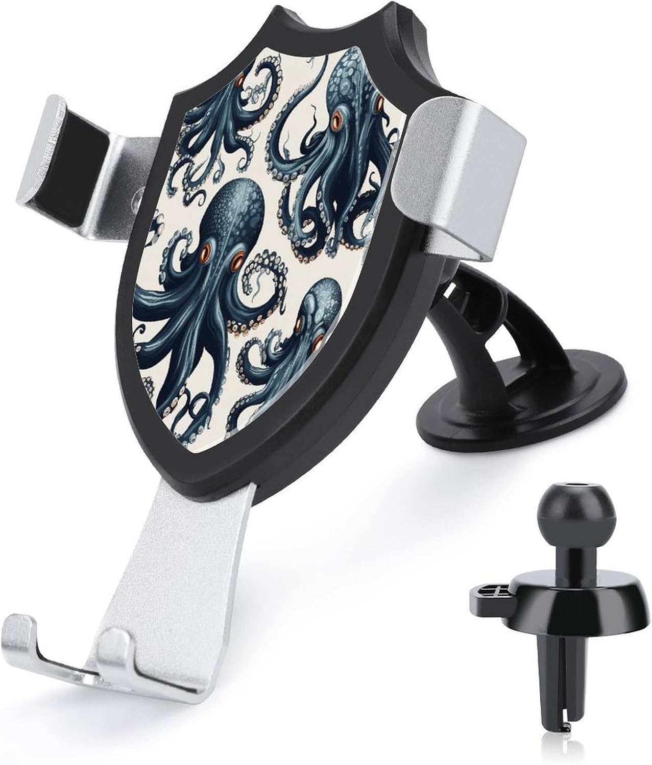 Octopus Pattern Car Phone Holder Car Accessories