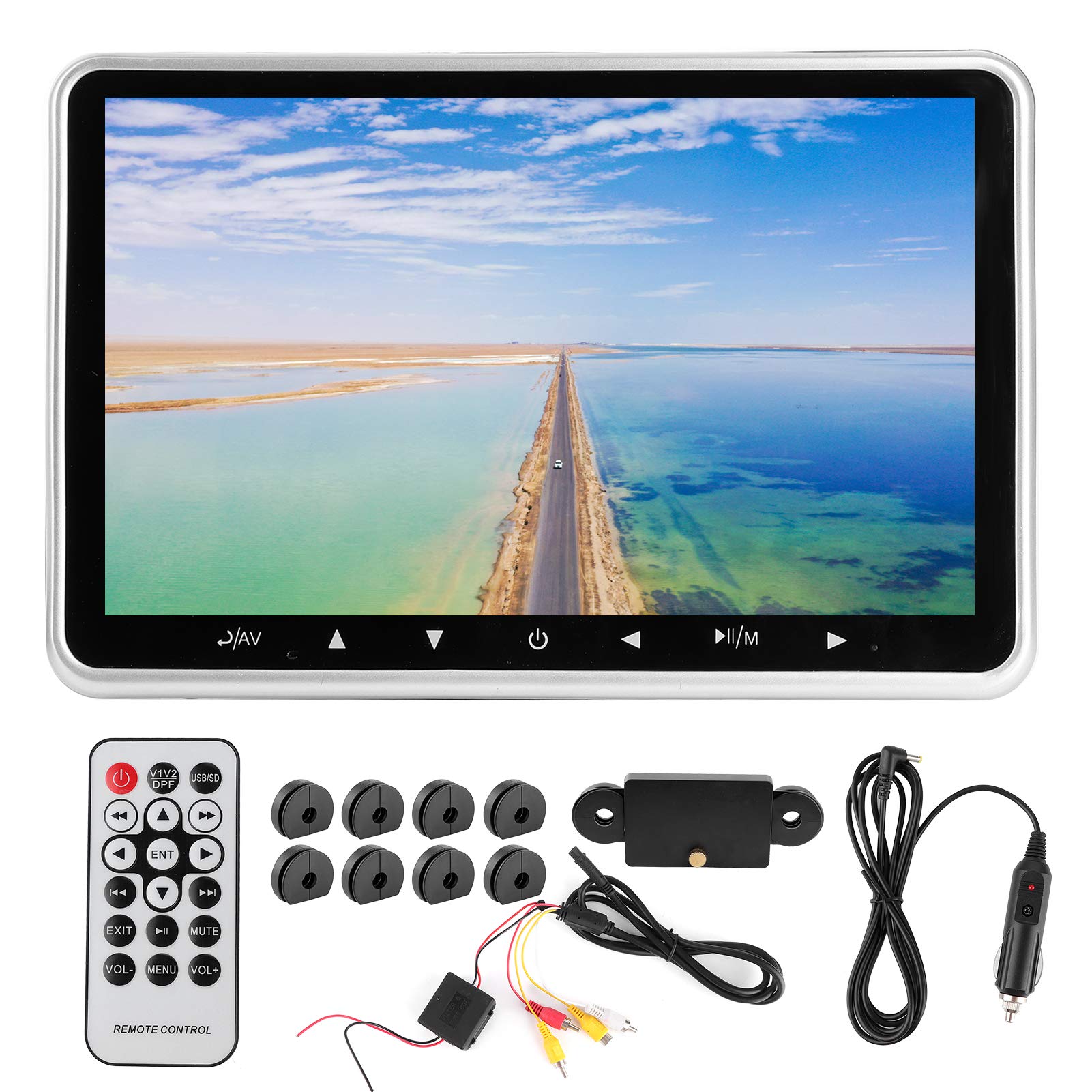 Buy 10.1" Car Headrest Video Player 169 Car Headrest TV, Portable Car