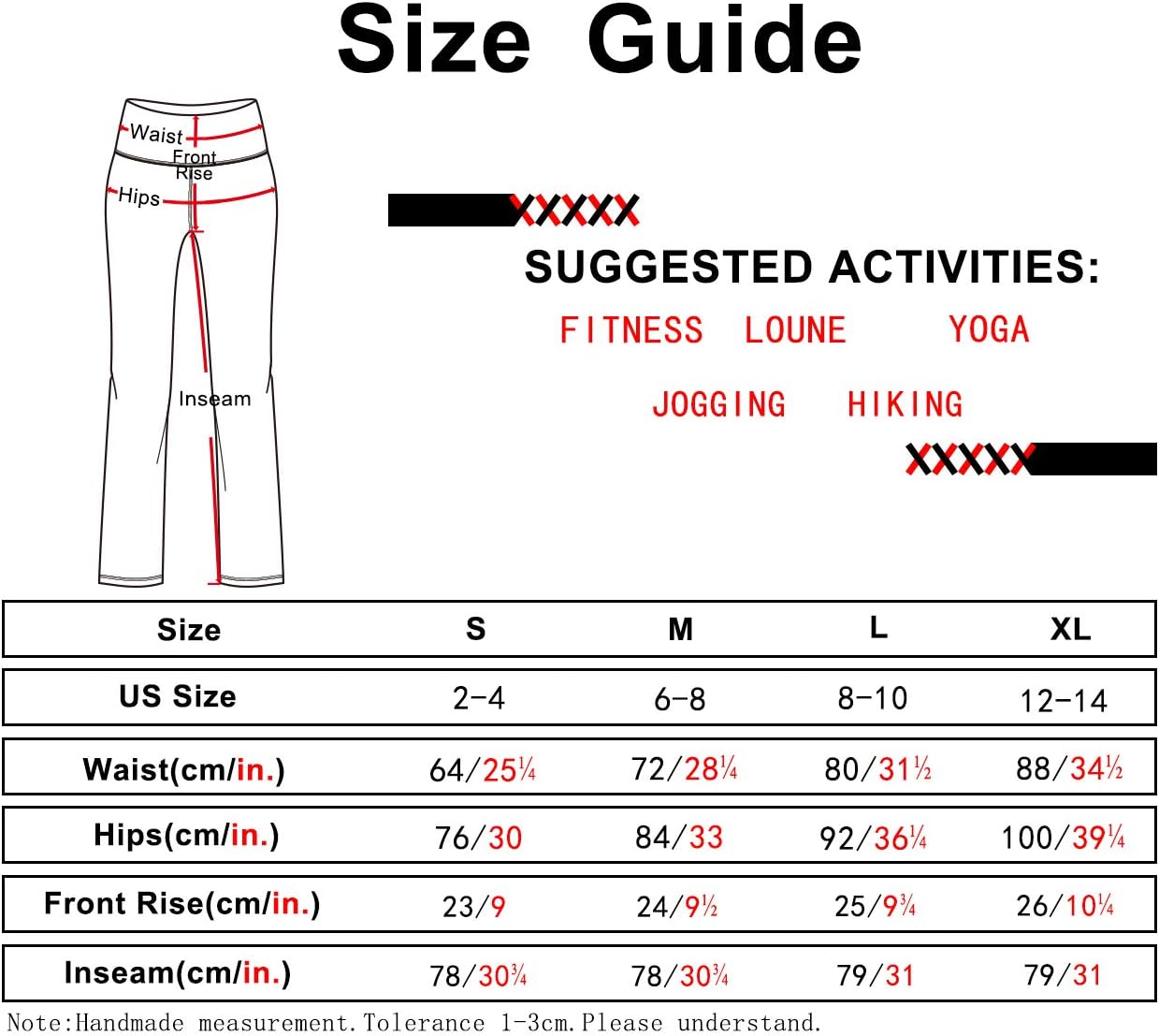 icyzone Bootcut Yoga Pants for Women - Tummy Control Workout Sports Trousers Exercise Running Pants 7 71CTrPgROML. AC SL1300