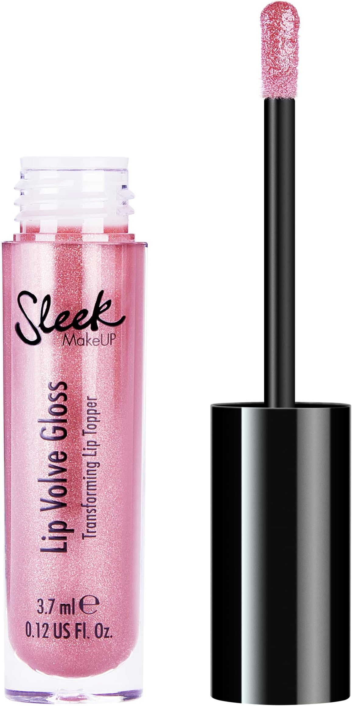 SLEEKMakeUP Lip Volve Gloss, Transforming Lip Topper, Lightweight Lip Gloss, 1 2 Step, 3.7ml