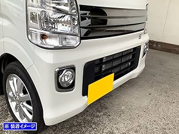 エヴリィワゴン　フロントパンパー　フォグランプ付DR17V 中古 Amazon | WANGAN357 エアロ フロントハーフバンパー バンパー