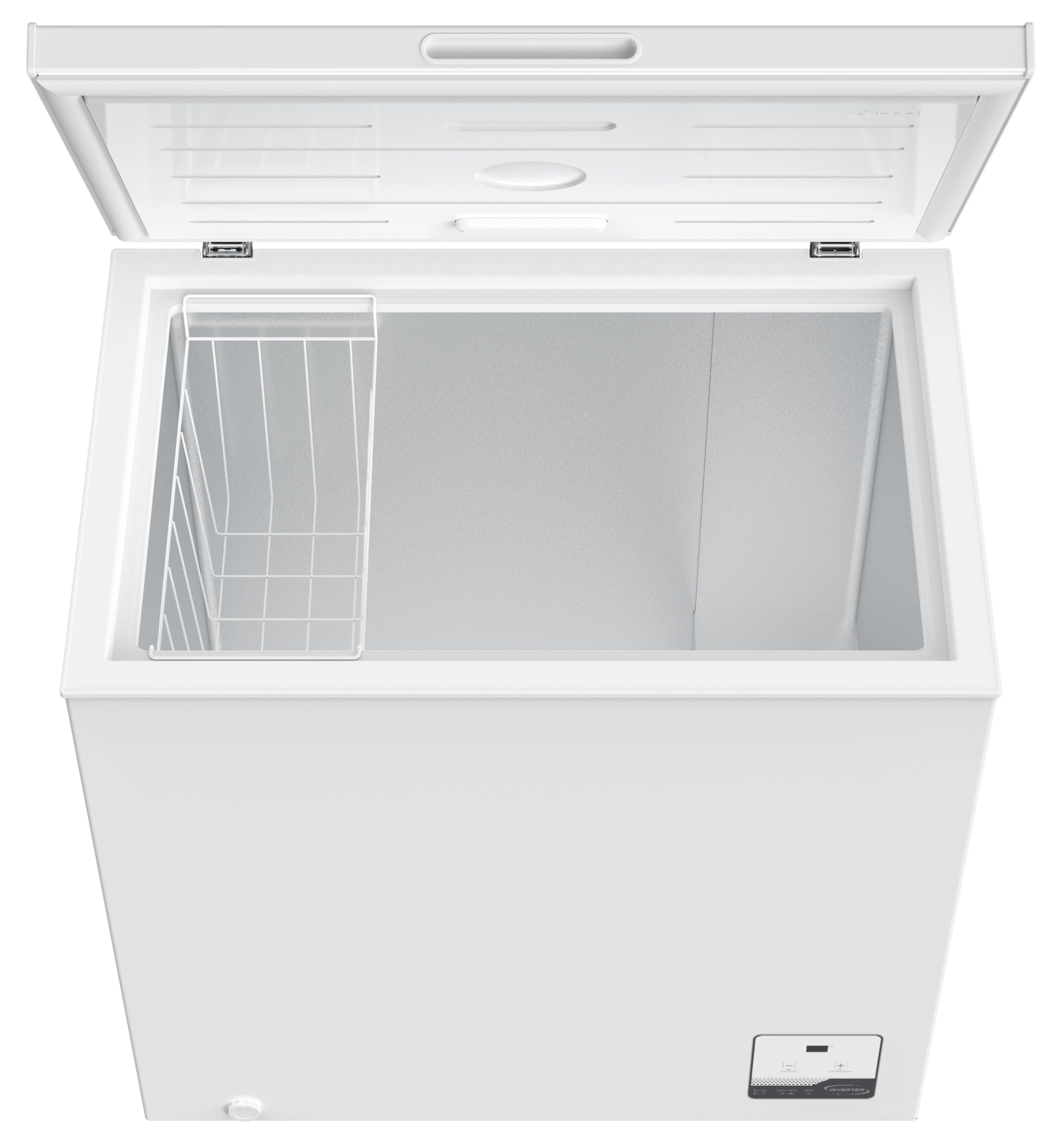 SCHOEPF GT200SD Gefriertruhe 199 L Weiß 83,5 x 82,3 x 55,6 cm Energieklasse D Schnellgefrieren 41 dB LED-Beleuchtung Freistehend