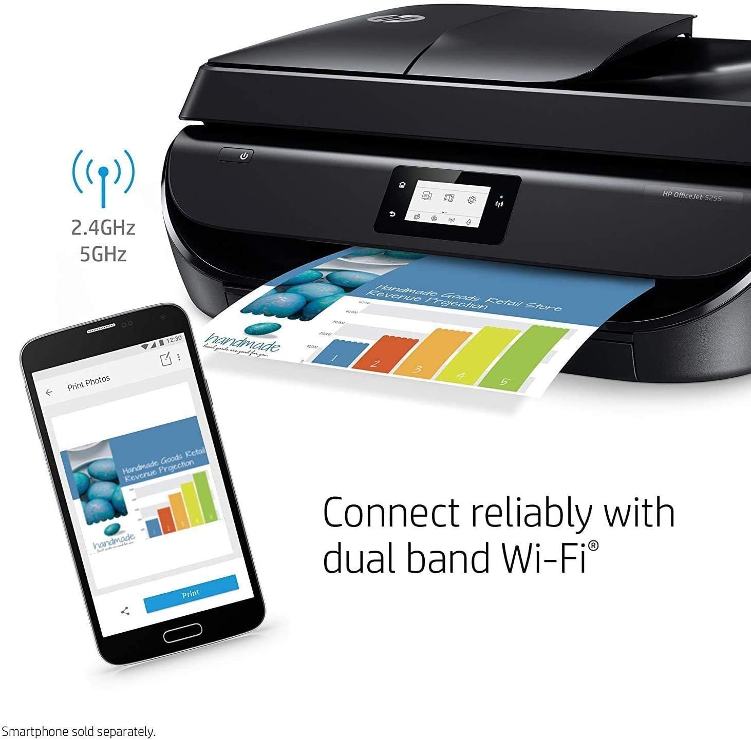 Buy HP OfficeJet 5255 Wireless All-in 