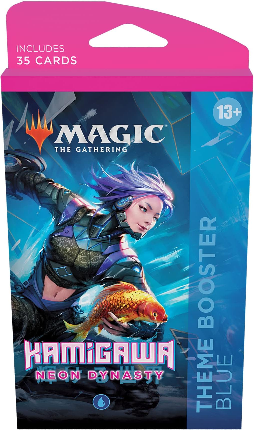 Magic The Gathering MTG Kamigawa: Neon Dynasty - Theme Booster Blue - English